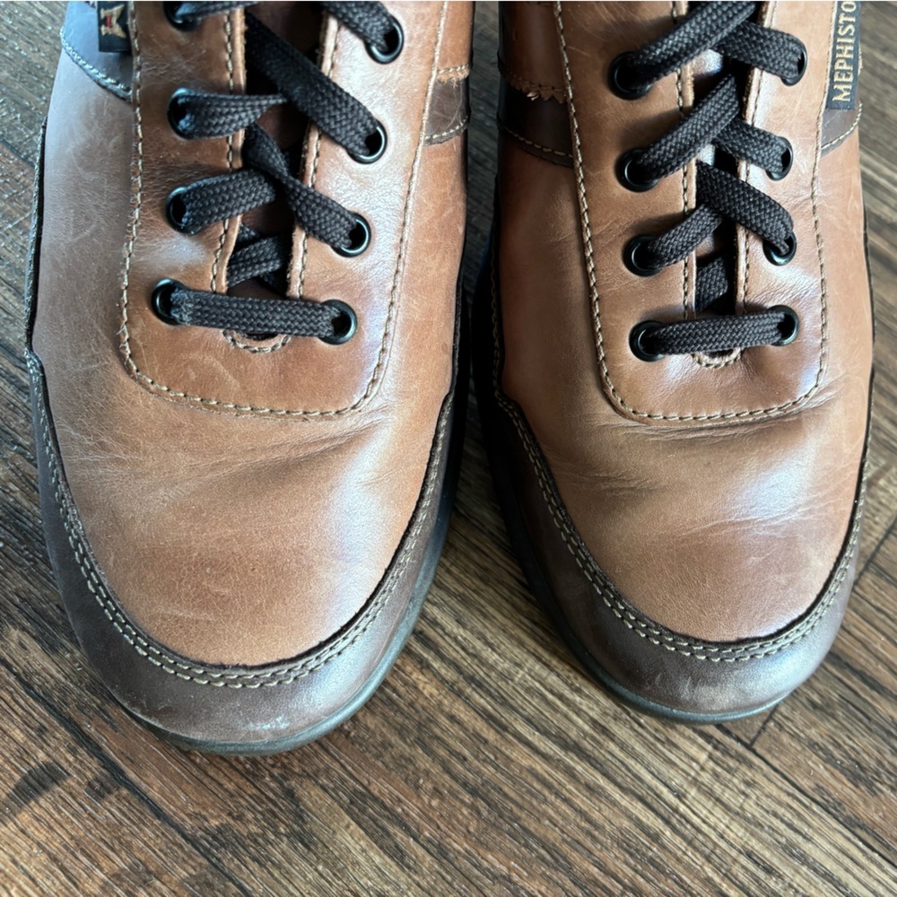 Mephisto Leather Bonito Man’s Lace Up Shoes
Air Jet Brown 11.5 - Picture 3 of 14